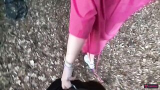 CAZZO GUARDI! Scopata da un GUARDONE SCONOSCIUTO lungo la FERROVIA