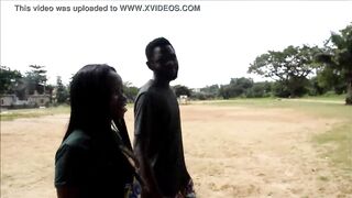 Hausa hunk Habib meets the love of his life Queen in the bush at Jabi Park lake and cums in her snatch &*(Full vid on RED)