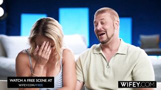 WIFEY Dick-Hungry Golden-haired Hotwife Sadie Rose Gets Creampied In Front Of Hubby