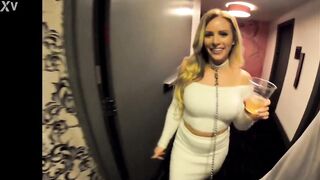 Leading A Hotwife Doxy Back To My Hotel Room To Get A Loaded Facial