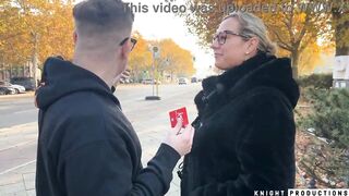 German mother I'd like to fuck with Massive Breasts Helps Dumb Lost American