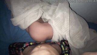 Eating my homo stepson's butt in secret