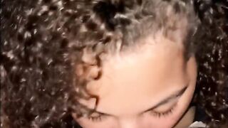 Lightskin redbone eats cock and drilled