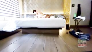 Isa hotwife banging in front of her spouse, fulfilling her cuckold dream three