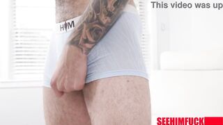 Bailey Base’s Sloppy Rimjob On James Beauty’s Unshaved Ignites!