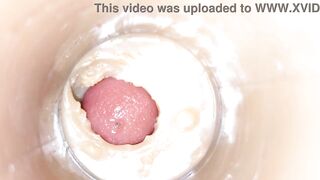 Camera 4k Inside Unfathomable Twat Captures Biggest Dose Spunk fountain of Goo ASMR
