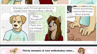 Fur Comic Dub: The Internship, Part 1.1 (Fur Animation, Furries, Yiff Sex, Yiff, Public Anal)