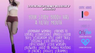 ASMR - Your Study Buddy Has a Dirty Throat